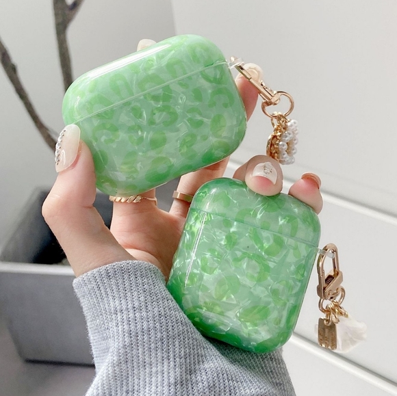 Airpods Case Airpods Pro Case Airpods 3rd Gen Case Pearl Green - Picture 2 of 4